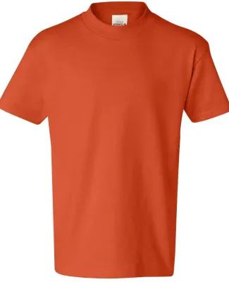 5450 Hanes® Authentic Tagless Youth T-shirt Orange