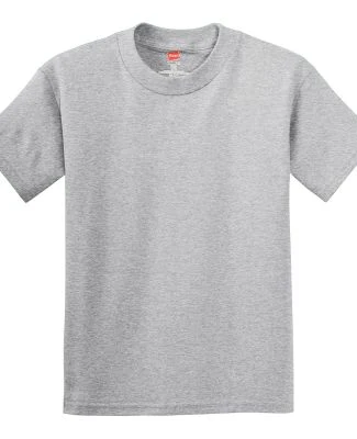 Hanes 5450 Authentic Tagless Youth T-shirt in Light steel
