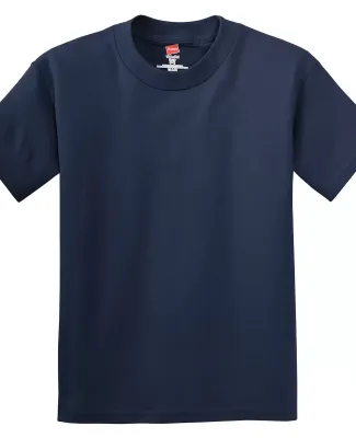 5450 Hanes® Authentic Tagless Youth T-shirt Navy