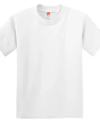 5450 Hanes® Authentic Tagless Youth T-shirt White