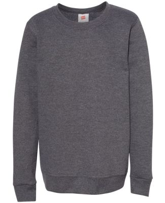 P360 Hanes PrintPro XP Comfortblend Youth Sweatshi Charcoal Heather
