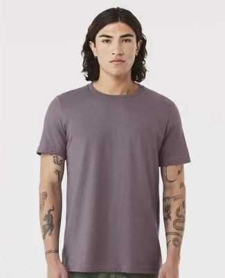 Bella Canvas 3001C Wholesale Soft Cotton Plain t s in Purple storm