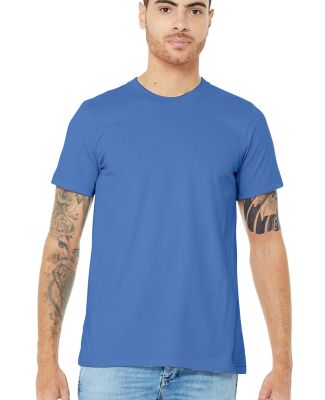 Bella Canvas 3001C Wholesale Soft Cotton Plain t s in Columbia blue