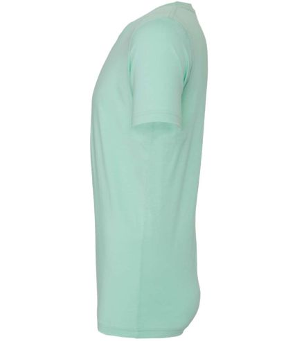 Bella Canvas 3001 Wholesale Soft Cotton Plain t sh in Mint