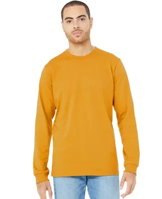 BELLA+CANVAS 3501 Long Sleeve T-Shirt in Mustard