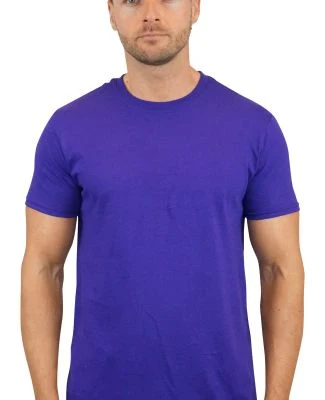 Gildan 64000 Wholesale Cotton plain t shirt bulk p in Purple