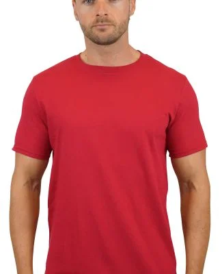 Gildan 64000 Wholesale Cotton plain t shirt bulk p in Cardinal red