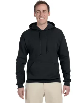996M JERZEES NuBlend Hooded Pullover Sweatshirt in Black