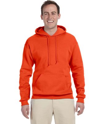 996M JERZEES NuBlend Hooded Pullover Sweatshirt in Burnt orange
