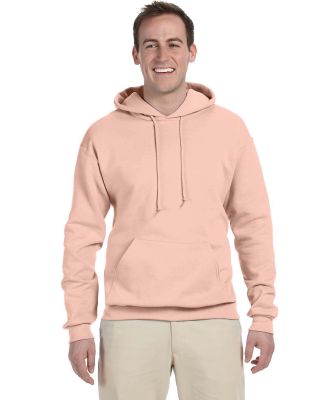996M JERZEES NuBlend Hooded Pullover Sweatshirt in Blush pink