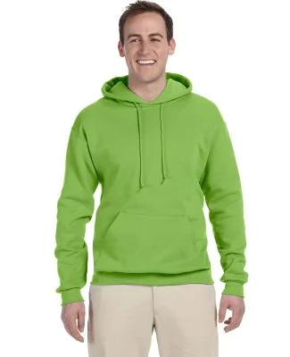 996M JERZEES NuBlend Hooded Pullover Sweatshirt in Kiwi