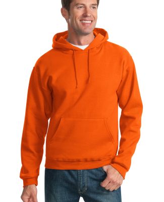 996M JERZEES NuBlend Hooded Pullover Sweatshirt in Burnt orange