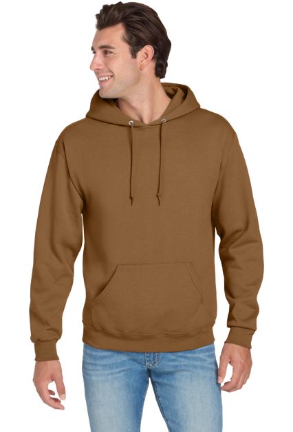 996M JERZEES NuBlend Hooded Pullover Sweatshirt in Golden pecan