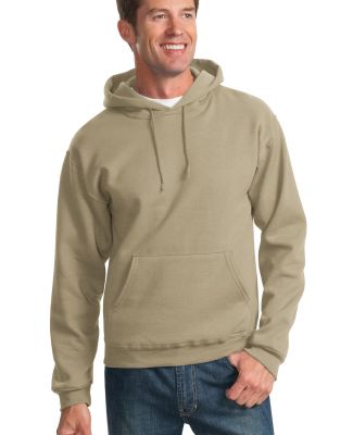 996M JERZEES NuBlend Hooded Pullover Sweatshirt in Khaki