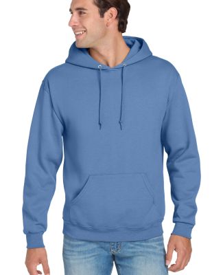 996M JERZEES NuBlend Hooded Pullover Sweatshirt in Periwinkle blue