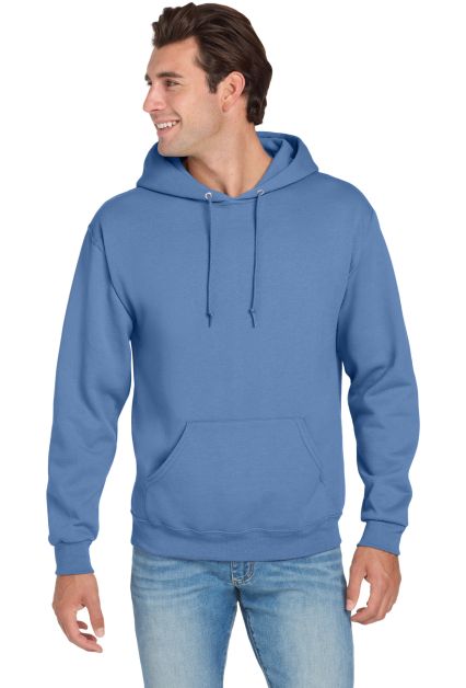 996M JERZEES NuBlend Hooded Pullover Sweatshirt in Periwinkle blue