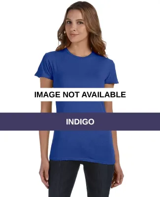 Alternative Apparel AA1073 Ladies Destroyed T-Shir Indigo