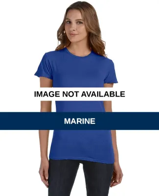 Alternative Apparel AA1073 Ladies Destroyed T-Shir Marine