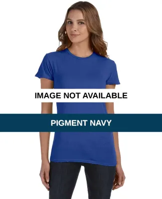 Alternative Apparel AA1073 Ladies Destroyed T-Shir Pigment Navy