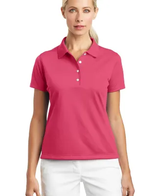 Nike Golf Ladies Tech Basic Dri FIT Polo 203697 Flamingo