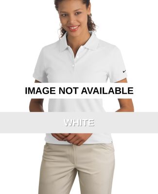 Nike Golf Ladies Dri FIT Pique II Polo 244613 White