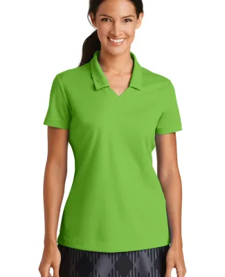 354067 Nike Golf Ladies Dri FIT Micro Pique Polo  Mean Green