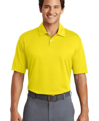 Nike Golf Dri FIT Pebble Texture Polo 373749 Tour Yellow