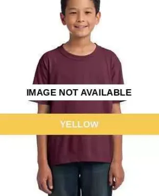 Fruit of the Loom Youth Heavy Cotton HD153 100 Cot Yellow