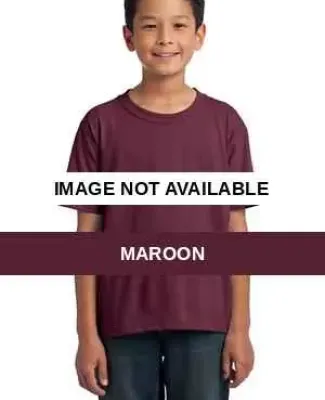 Fruit of the Loom Youth Heavy Cotton HD153 100 Cot Maroon