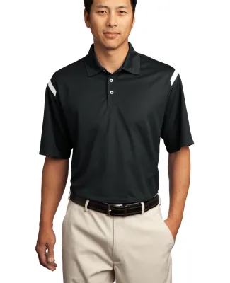 Nike Golf Dri FIT Shoulder Stripe Polo 402394 Black/White