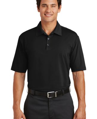 Nike Golf Elite Series Dri FIT Ottoman Bonded Polo in Black