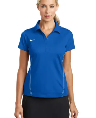 Nike Golf Ladies Dri FIT Sport Swoosh Pique Polo 4 Blue Sapphire