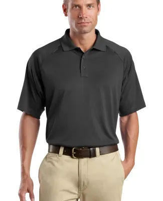 CornerStone Select Snag Proof Tactical Polo CS410 in Charcoal