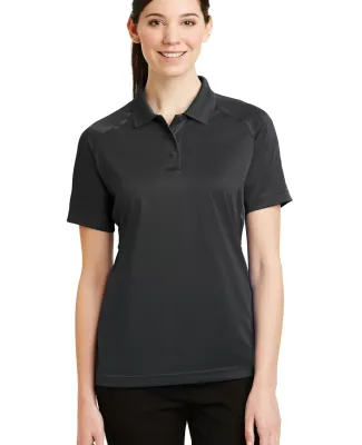CornerStone Ladies Select Snag Proof Tactical Polo Charcoal