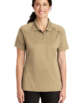 CornerStone Ladies Select Snag Proof Tactical Polo Tan