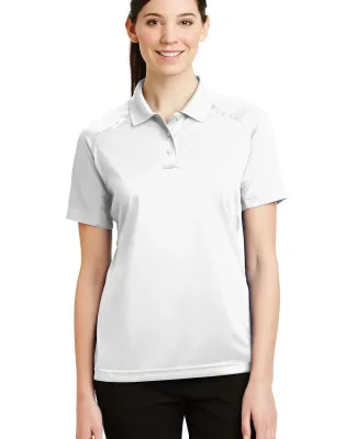 CornerStone Ladies Select Snag Proof Tactical Polo White