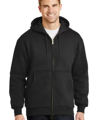 CornerStone Heavyweight Full Zip Hooded Sweatshirt Black