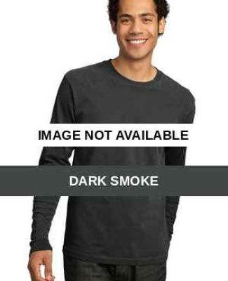 DISCONTINUED District Long Sleeve Pigment Dyed Tee Dark Smoke