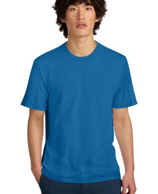 District Made Mens Perfect Weight Crew Tee DT104 in Brtblue