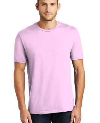 District Made Mens Perfect Weight Crew Tee DT104 in Soft purple
