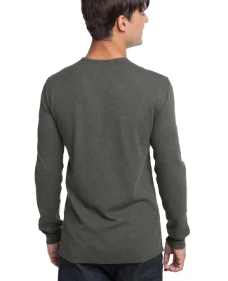 District Young Mens Long Sleeve Thermal DT118 Deep Heather