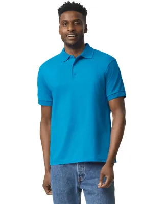 8800 Gildan® Polo Ultra Blend® Sport Shirt in Sapphire