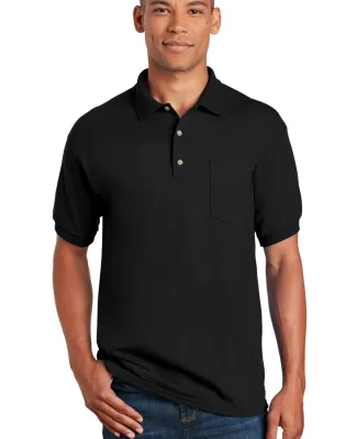Gildan 8900 Ultra Blend Sport Shirt with Pocket in Black