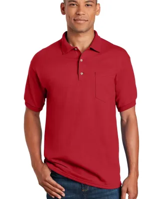 8900 Gildan® Ultra Blend Sport Shirt with Pocket RED