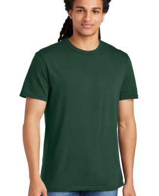 District Young Mens Concert Tee DT5000 in Forest green