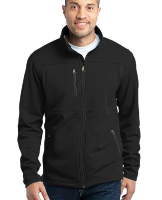 Port Authority Pique Fleece Jacket F222 in Black