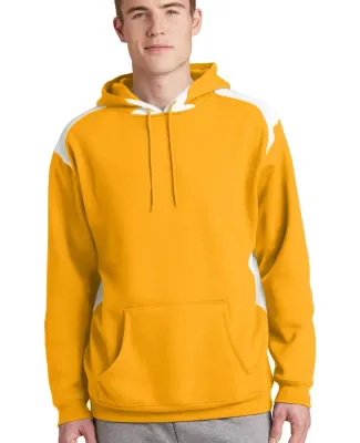 Sport Tek Pullover Hooded Sweatshirt with Contrast Athletic Gold