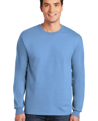 2400 Gildan Ultra Cotton Long Sleeve T Shirt  in Carolina blue