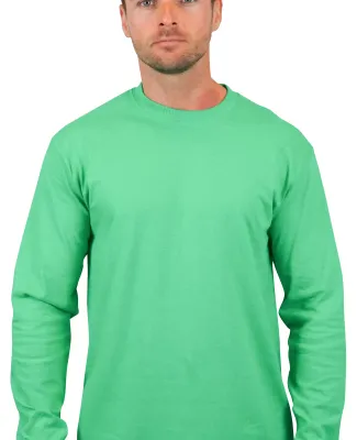 2400 Gildan Ultra Cotton Long Sleeve T Shirt  in Irish green