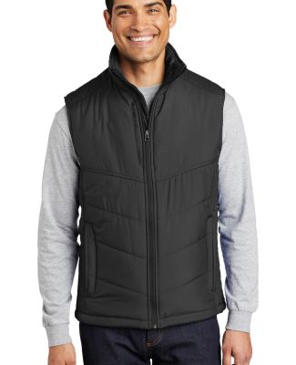 Port Authority Puffy Vest J709 in Black